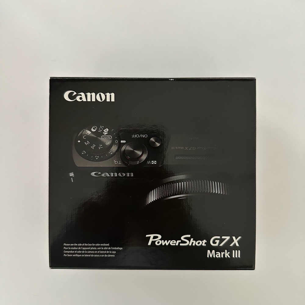 Canon PowerShot G7X Mark III